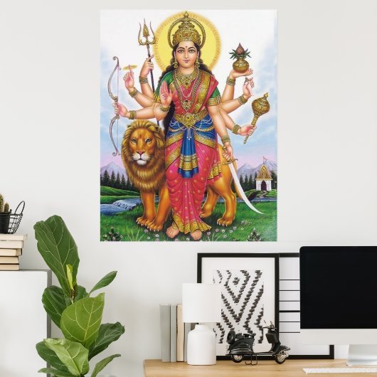 Poster Durga Ma (Bureau à domicile)