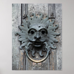 Poster Durham Cathédrale Sanctuaire Knocker