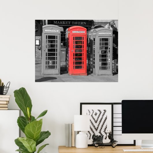 Poster Durham Phonebox (Bureau à domicile)