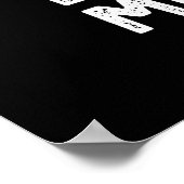 Poster Duri-an Me Baby Funny Durian Fruit Pun Dark BG (Coin)