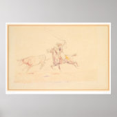 Poster Dursoing the Steer 1905 (1418A) (Devant)