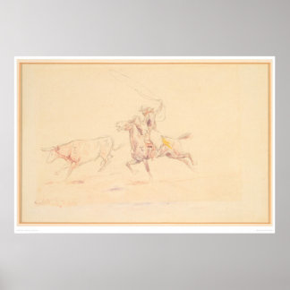 Poster Dursoing the Steer 1905 (1418A)