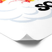 POSTER - DUS INTENSIEF DUBBELE RAINBOW (Hoek)