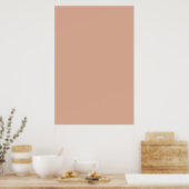 Poster Dusk Peach Mode Couleur Tendance 2014 Customisée (Cuisine)