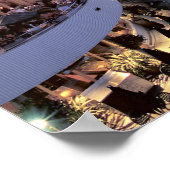 Poster Dusk sur Bell Harbour à Seattle, Washington. (Coin)