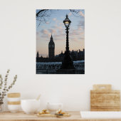 Poster Dusk sur la Tamise (Cuisine)