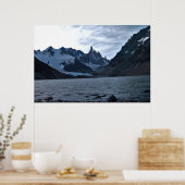 Poster Dusk sur Laguna Torre (Cuisine)