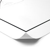 Poster Dusseldorf Deutschland City Plan Voyager Simple (Coin)