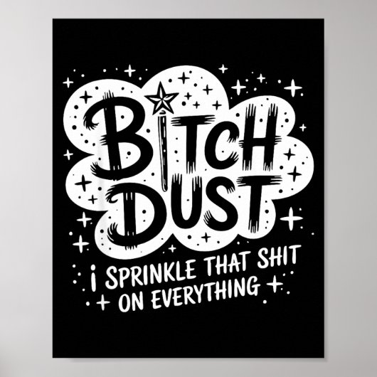 Poster Dust I Sprinkle That On Everything Halloween (Devant)