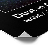 Poster Dust in Andromeda Galaxy (M31) – Spitzer Space (Coin)