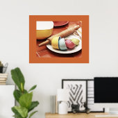 Poster d'ustensiles de cuisine (Bureau à domicile)