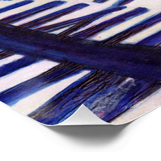 Poster Dusting the Piano (Coin)