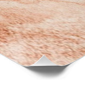 Poster Dusty brown powder chic (Coin)