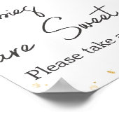 Poster Dusty rose Floral Greenery Les bébés sont doux (Coin)