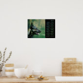 Poster Dutch Shepherd - Calendrier néerlandais 2018 (Cuisine)