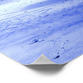 Poster Dutch Style Delft Blue Sailboat Wreck Nautical (Coin)