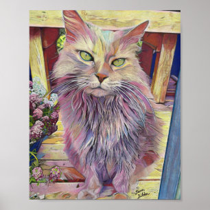 Poster Dutchess Halas Farm Cat