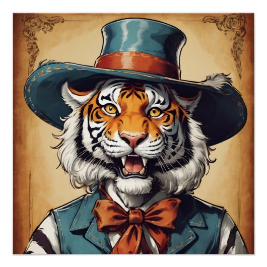 Poster Dutton Le Tigre (Devant)