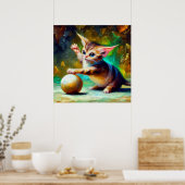 Poster Dwelf Cat (Cuisine)