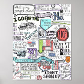 Poster Dwights Crimes parfaits (Devant)