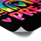 Poster Dye Prek Enseignant Rainbow Preschool Retourner À (Coin)