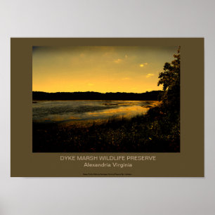 POSTER DYKE MARSH WILDLIFE PRESERVE