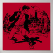 Poster Dylan Dog noir et blanc (Devant)