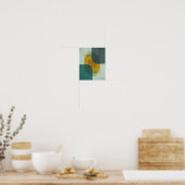 Poster Dynamic Geometric Overlap (Cuisine)