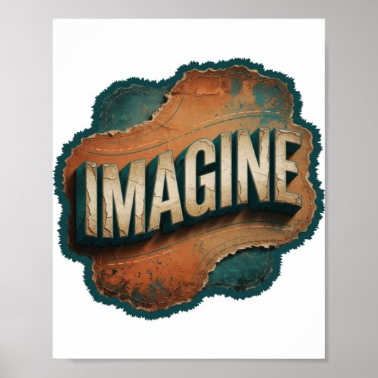 Poster Dynamic Gold IMAGINE (Devant)