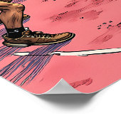 Poster Dynamic Slam Dunk - Illustration du jeu de basket- (Coin)