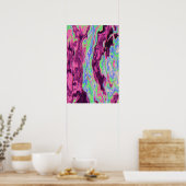 Poster Dynamique des fluides liquides Peinture contempora (Cuisine)