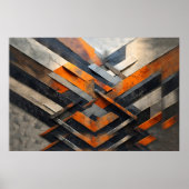 Poster Dynamique Industrielle (Devant)