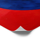 Poster Dynamisme - Style Abstrait Art de Couleurs Primair (Coin)