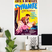 Poster Dynamite, Cecil B. DeMille - Vidéo Classique Vinta (Bureau à domicile)