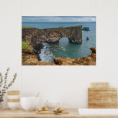 Poster Dyrhólaey Islande (Cuisine)