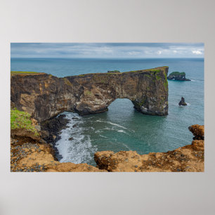 Poster Dyrhólaey Islande