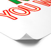 Poster Dyslexie de Melon (Coin)