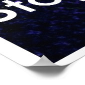 Poster "Dyslexie ne peut pas m'arrêter" (Coin)