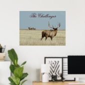 Poster E20 Wapiti Challenger (Bureau à domicile)
