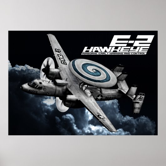 Poster E-2 Hawkeye (Devant)