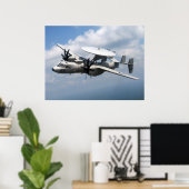 Poster E-2C Hawkeye (Bureau à domicile)