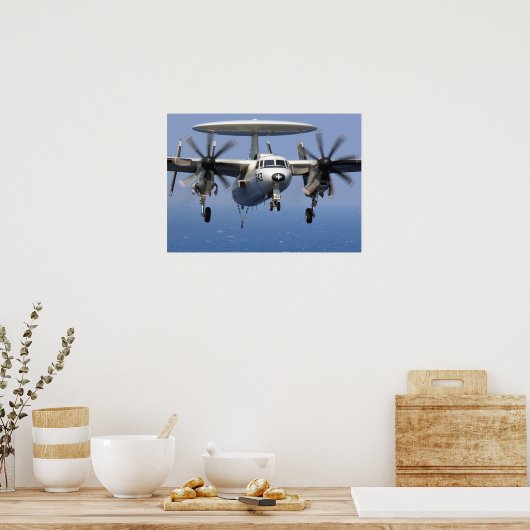 Poster E-2C Hawkeye (Cuisine)