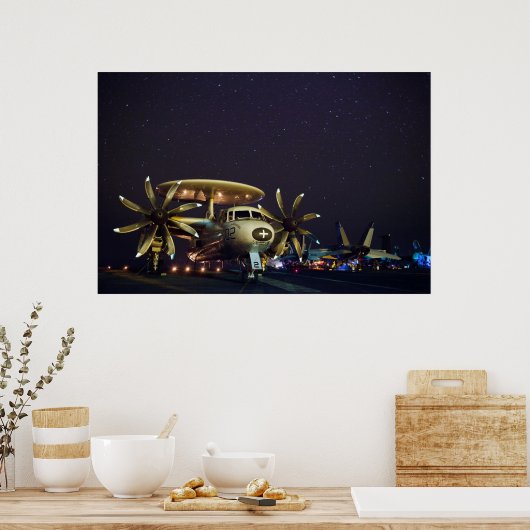 Poster E-2C Hawkeye (Cuisine)