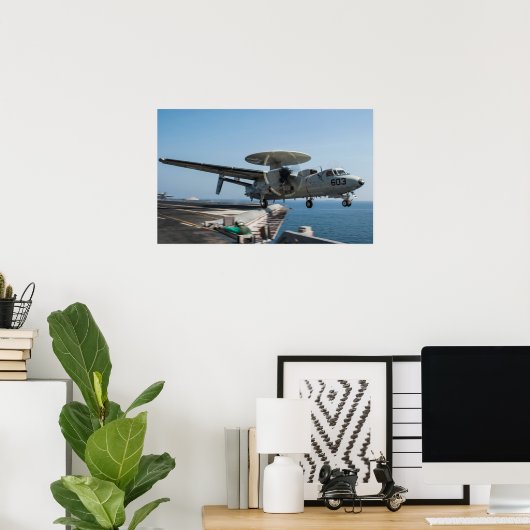 Poster E-2C Hawkeye (Bureau à domicile)