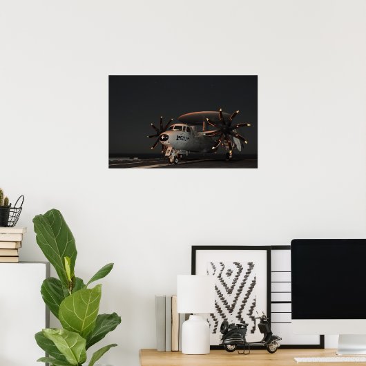 Poster E-2C Hawkeye (Bureau à domicile)