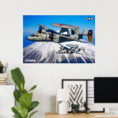POSTER E-2C HAWKEYE (Bureau à domicile)