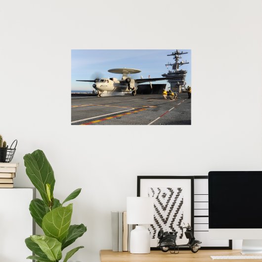Poster E-2C Hawkeye (Bureau à domicile)