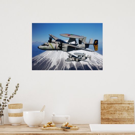 Poster E-2C Hawkeye (Cuisine)