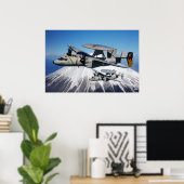 Poster E-2C Hawkeye (Bureau à domicile)