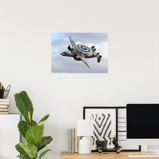 Poster E-2C Hawkeye (Bureau à domicile)